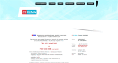 Desktop Screenshot of ceklima.com